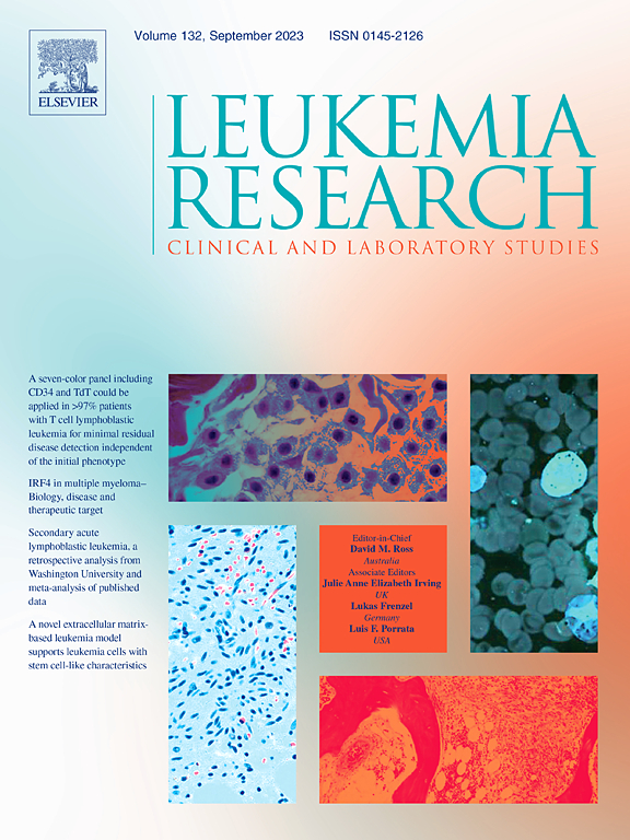 Go to journal home page - Leukemia Research
